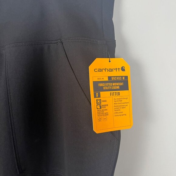 NWT Carhartt Women's Force Fitted Midweight Utility Leggings Womens Sz. 2XL - Picture 5 of 8